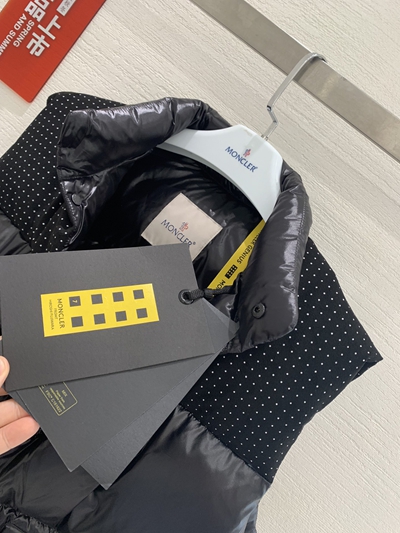 ハイクオリティダウンジャケット角部分ディテール